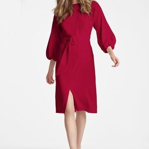 Sachin &Bibi Red Annie Belted Dress - Size 6 - Worn once!
